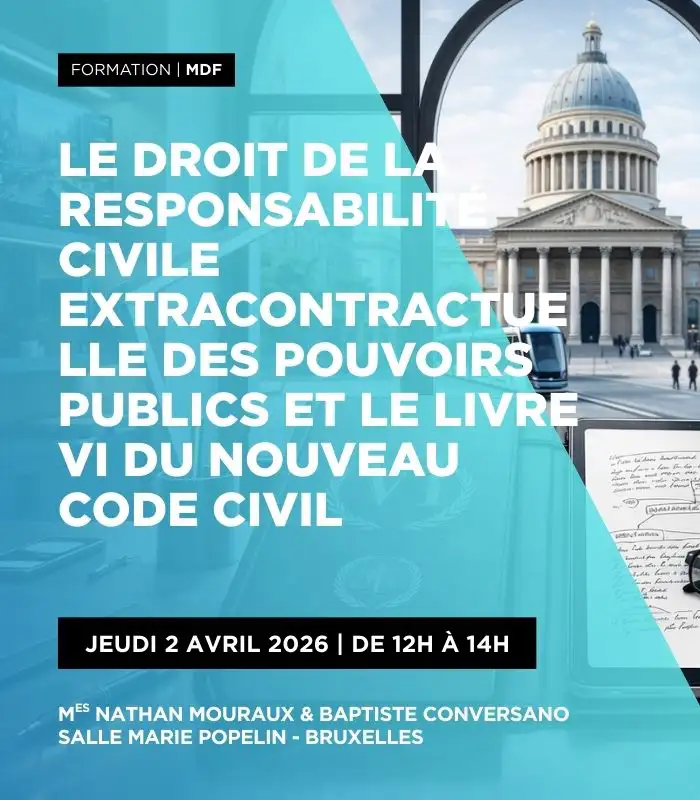 Le droit de la responsabilité civile extracontractuelle des pouvoirs publics et le livre VI du nouveau Code civil