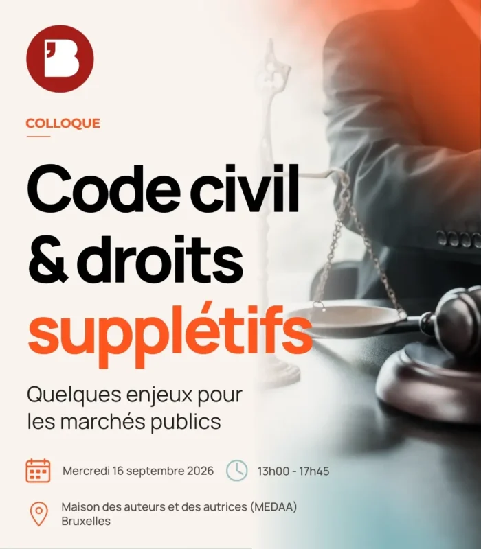 Code civil et droits supplétifs : quelques enjeux pour les marchés publics