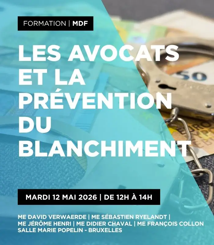 Les avocats et la prévention du blanchiment