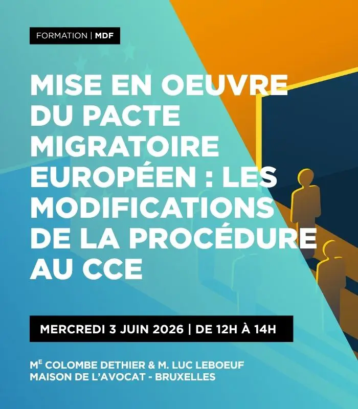 Mise en oeuvre du Pacte migratoire européen