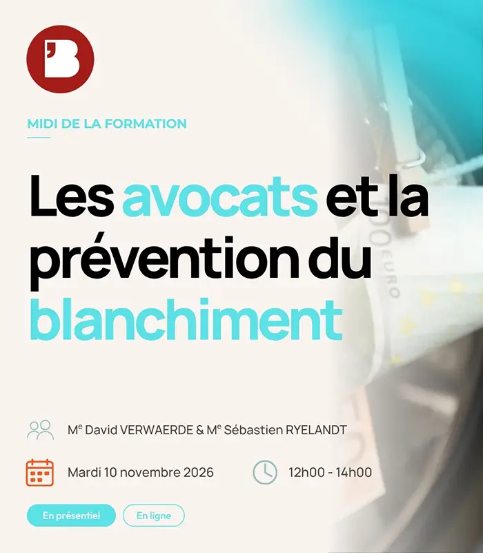 Les avocats et la prévention du blanchiment