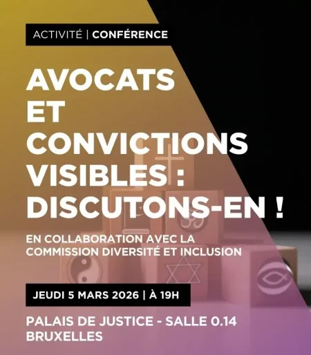Avocats et convictions visibles : discutons-en !