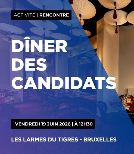 Dîner des candidats