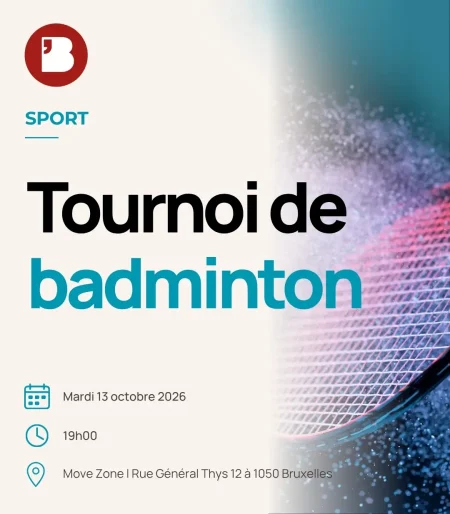 Tournoi de badminton