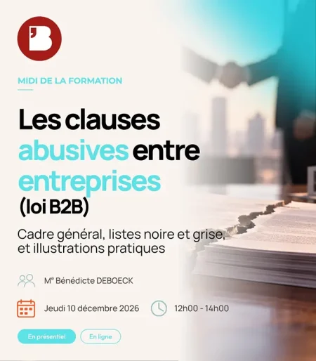 Les clauses abusives entre entreprises